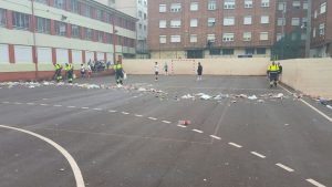 Retirada basura 24 Horas Futbol Sala (3)