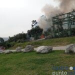 Incendio forestal junto subestación 4