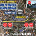Desvios tráfico Festival Sonica