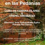 Música Coral en las Pedanías. Cartel