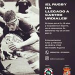 Rugby Balleneros. Cartel entrenamientos