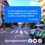 Atropello peatón S. Ochoa y huida conductor