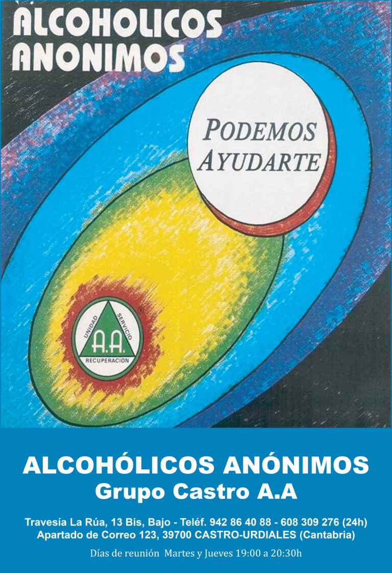 ALCOHÓLICOS ANÓNIMOS CELEBRA SU 36º ANIVERSARIO EN CASTRO URDIALES