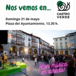 Acto electoral CV Pza. Ayuntamiento 21-My. Cartel