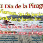 Cartel 12º Día de la Piragua 2023 30 de junio