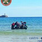 Rescate delfín varado Brazomar (2)