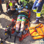Rescate helicóptero ciclista La Granja (1)