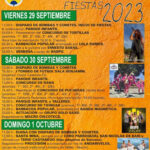 FIESTAS SÁMANO EL ROSARIO 2023. Cartel