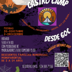 Castro Camp Halloween. Cartel