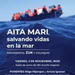 Encuentro Ciudadano CV. Aita Mari, salvando vidas