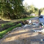 Obras paradas carril bici junto IES Zapatero (1)