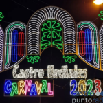Carnaval 2023. Arco iluminado