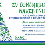 Concurso Navideño Árboles y Conjuntos 2024. Cartel horiz.