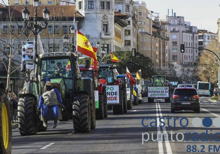 LOS AGRICULTORES Y GANADEROS DE CANTABRIA SE MANIFESTARÁN EL VIERNES DÍA 16 EN SANTANDER 