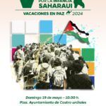 Ruta Solidaria Sahara Castro 2024. Cartel