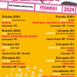 Cine de Verano Juntas Vecinales 2024. Cartel