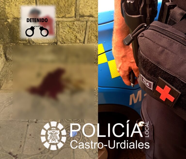 UN JOVEN ES APUÑALADO ESTA MADRUGADA EN LA CALLE ARDIGALES DE CASTRO URDIALES TRAS UNA PELEA MULTITUDINARIA