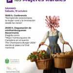 Cartel actividades Día Mujer Rural 2024