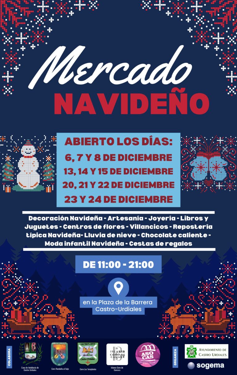 DURANTE LOS FINES DE SEMANA DE DICIEMBRE SE CELEBRARÁ EL MERCADO NAVIDEÑO EN LA BARRERA