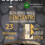 Recital poético-musical Asociaciones Literarias La Buena Letra