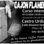 Curso Cajón flamenco Casa Andalucía 7-Dc