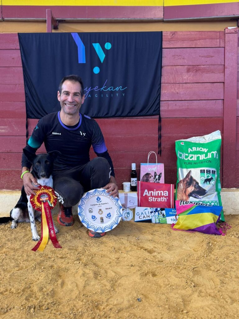 EL PERRO ‘SYRMA’ DEL CLUB DE AGILITY YENYEKAN DE SANTULLÁN OBTIENE EL CAMPEONATO DE ESPAÑA EN MODALIDAD ‘LARGE’