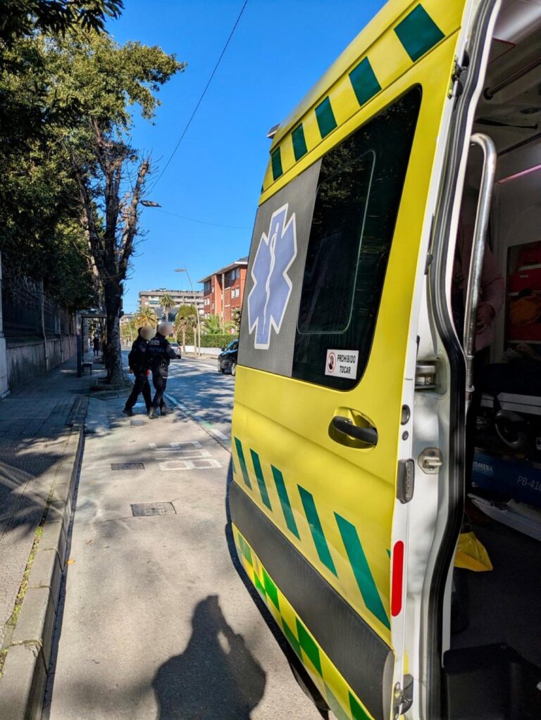 ATROPELLO DE UN PEATÓN POR UN VEHÍCULO ESTA MAÑANA EN MENÉNDEZ PELAYO