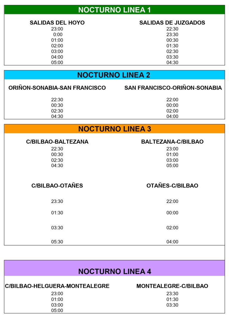 EL AYUNTAMIENTO PONE EN MARCHA EL SERVICIO NOCTURNO BÚHO DEL CASTROBUS PARA EL CARNAVAL EL VIERNES 28 Y EL SÁBADO 1 DE MARZO