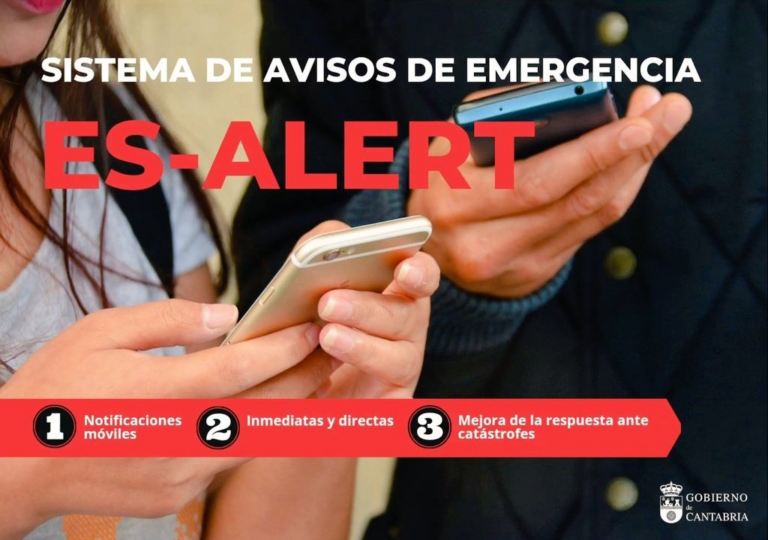 LA DIRECTORA DE SEGURIDAD Y PROTECCIÓN CIVIL DEL GOBIERNO CÁNTABRO EXPLICA COMO FUNCIONAN LOS SIMULACROS DE AVISOS DE ALERTA POR CATÁSTROFES COMO EL DEL MARTES EN LA ZONA DE SANTANDER