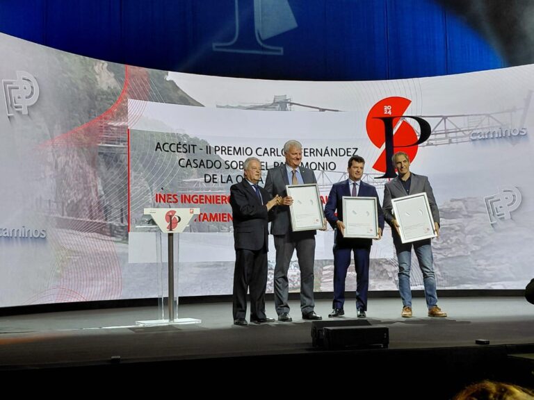 LA REHABILITACIÓN DEL CARGADERO DE DÍCIDO RECIBE UN PREMIO NACIONAL DE LA FUNDACIÓN CAMINOS AL PATRIMONIO DE OBRA PÚBLICA