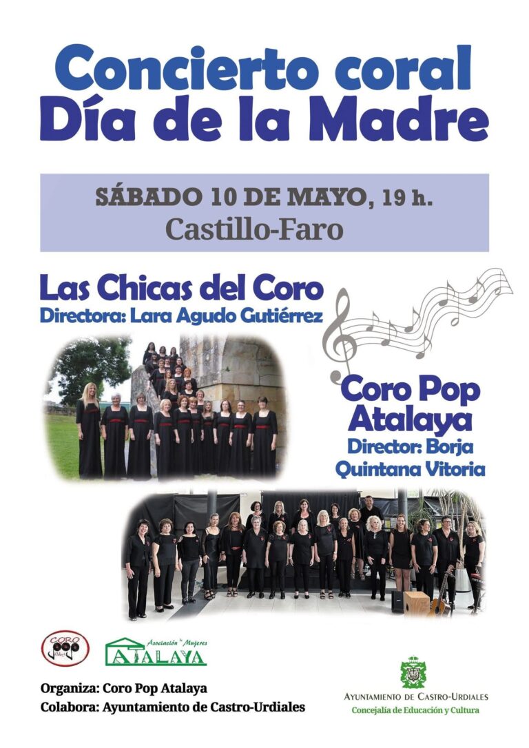 PROGRAMACIÓN CULTURAL DEL 10 AL 13 DE MAYO EN CASTRO URDIALES