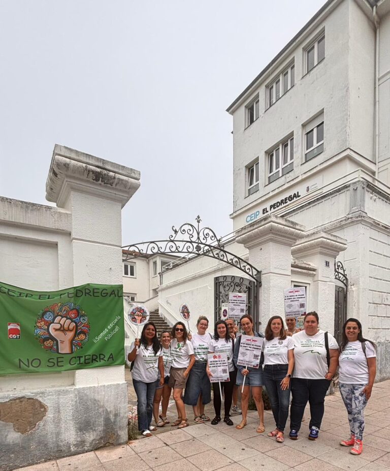 LA AMPA DEL COLEGIO EL PEDREGAL RECURRE LA DESESTIMACIÓN POR PARTE DE LA JUSTICIA DE LAS MEDIDAS CAUTELARES QUE PIDIERON PARA SUSPENDER LA ELIMINACIÓN DE LAS PLAZAS DE DOCENTES