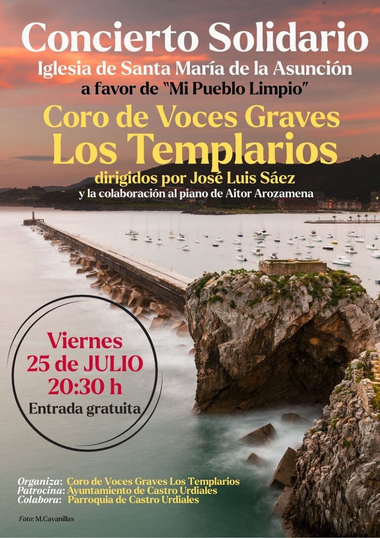 AMPLIA ACTIVIDAD CULTURAL Y DE OCIO PARA ESTE FIN DE SEMANA Y LOS PRÓXIMOS DÍAS EN CASTRO URDIALES