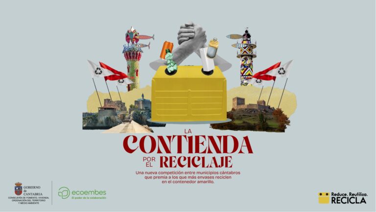EL GOBIERNO REGIONAL LANZA LA CAMPAÑA ‘LA CONTIENDA DEL RECICLAJE’ EN LA QUE LOS MUNICIPIOS CÁNTABROS COMPETIRÁN POR SER LOS MÁS RECICLADORES DE ENVASES LIGEROS