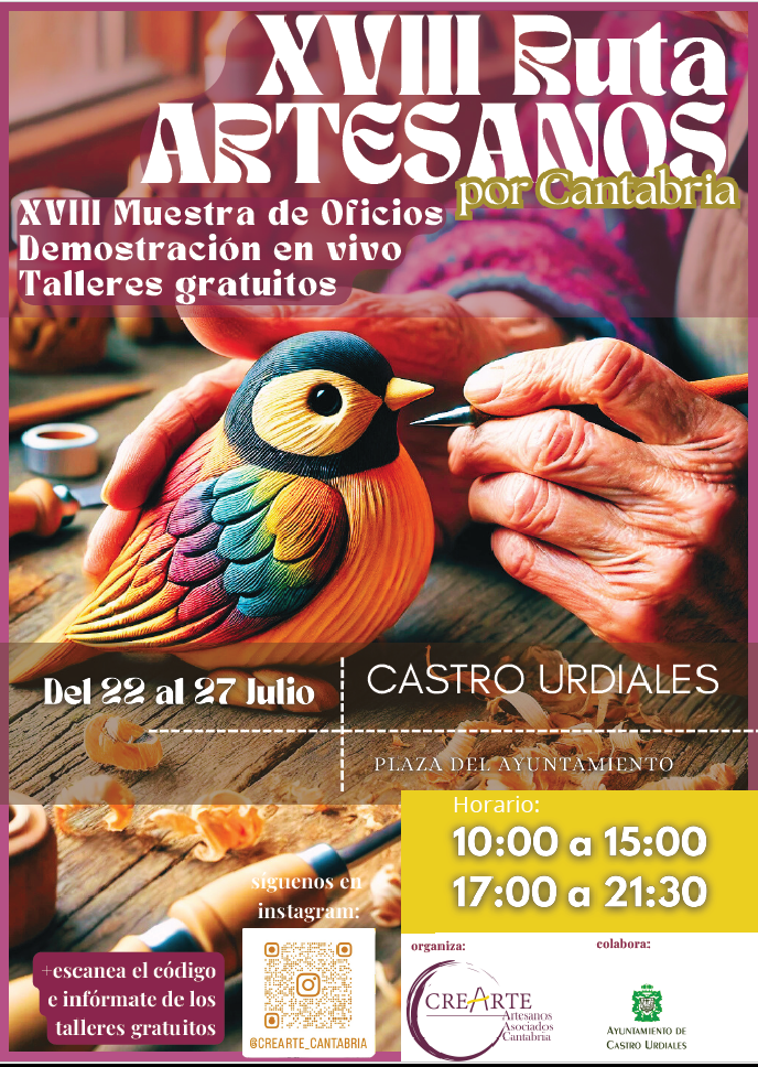 EXTENSA ACTIVIDAD CULTURAL Y DE OCIO ESTA PRÓXIMA SEMANA EN CASTRO URDIALES