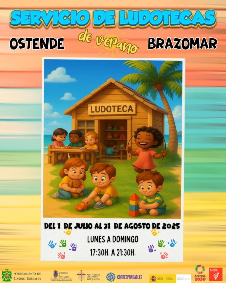 LAS LUDOTECAS DE VERANO ABREN HOY SUS PUERTAS HASTA EL 31 DE AGOSTO EN OSTENDE Y BRAZOMAR