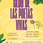 Recital poético Club de las Poetas Vivas Malabaricia
