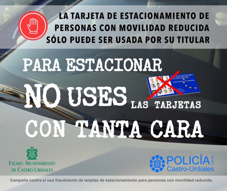 LA POLICÍA LOCAL HA DETECTADO HASTA TRES VEHÍCULOS ESTACIONADOS AL MISMO TIEMPO EN PARCELAS RESERVADAS A PERSONAS CON MOVILIDAD REDUCIDA USANDO LA MISMA TARJETA 