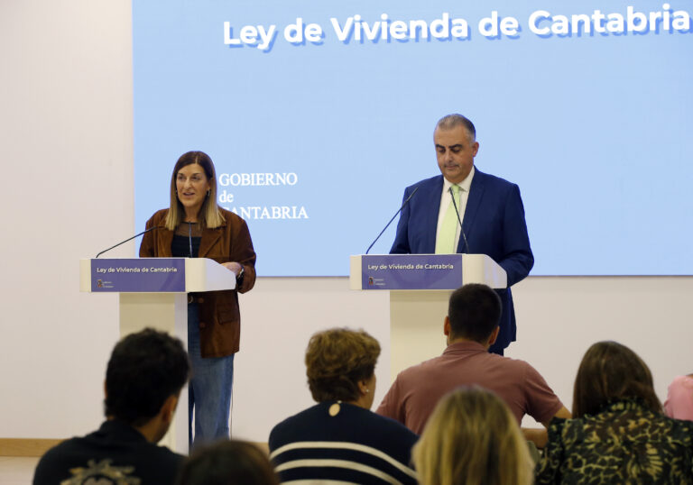 LA NUEVA LEY DE VIVIENDA DE CANTABRIA SERÁ UN “REVULSIVO PARA INCREMENTAR LA OFERTA Y GENERAR SEGURIDAD JURÍDICA FRENTE A LA OCUPACIÓN”, SEGÚN EL GOBIERNO REGIONAL