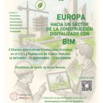 Jornadas BIM La Residencia. Cartel con QR