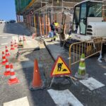 Obras saneamiento El Pedregal