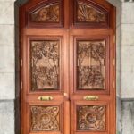 Puerta Casa Consistorial restaurada