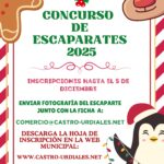 Cartel Concurso Escaparates Ayto. Navidad 25