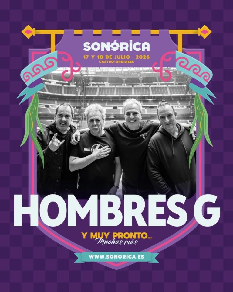 HOMBRES G SERÁ UNO DE LOS CABEZAS DE CARTEL DEL FESTIVAL SONÓRICA DE CASTRO URDIALES