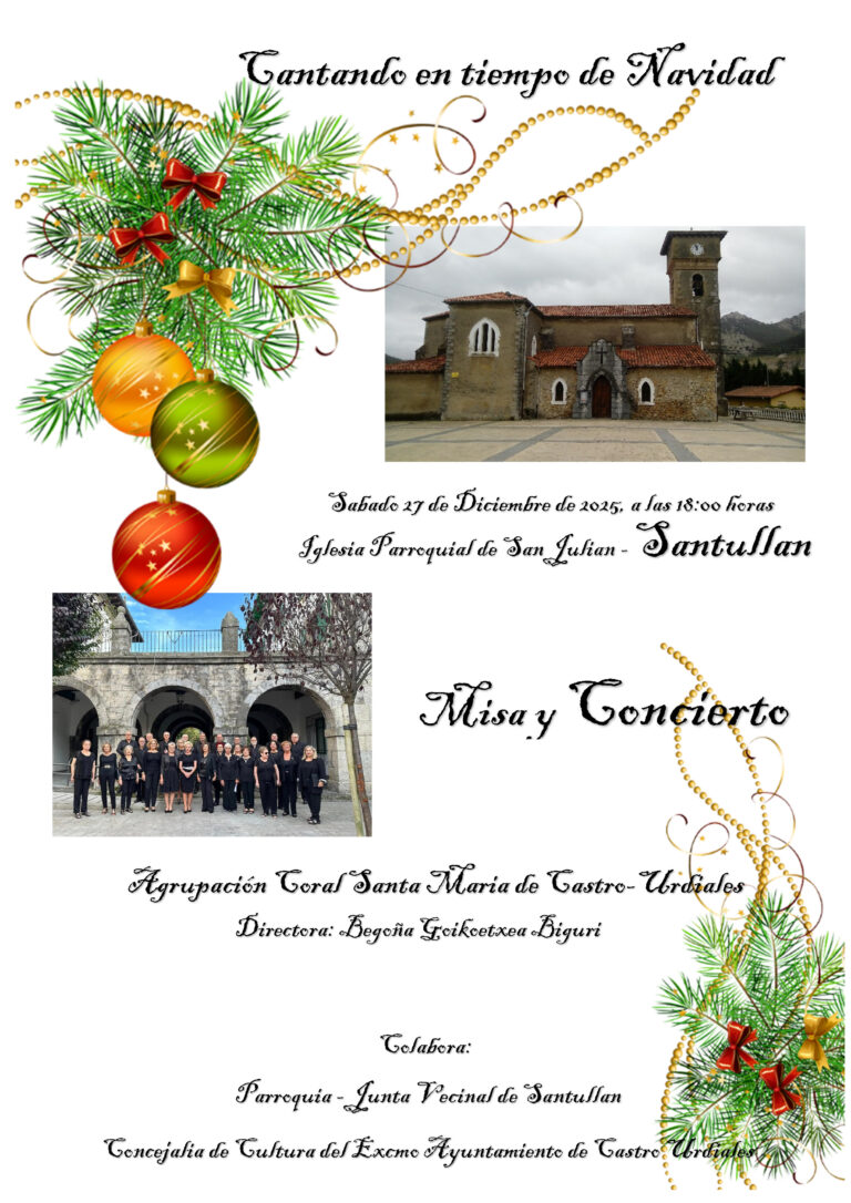 PROGRAMACIÓN CULTURAL Y DE OCIO PARA LA SEGUNDA SEMANA NAVIDEÑA EN CASTRO URDIALES