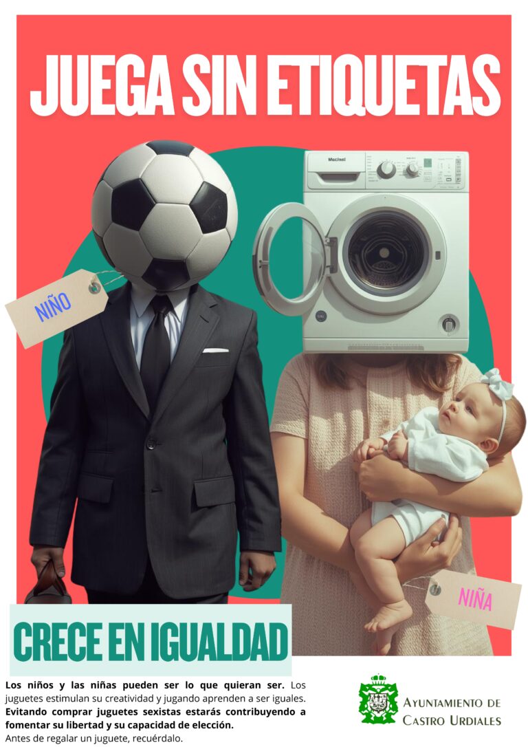 EL AYUNTAMIENTO DE CASTRO URDIALES LANZA UNA CAMPAÑA NAVIDEÑA PARA PROMOVER JUGUETES NO SEXISTAS Y UN CONSUMO RESPONSABLE EN LAS FIESTAS NAVIDEÑAS
