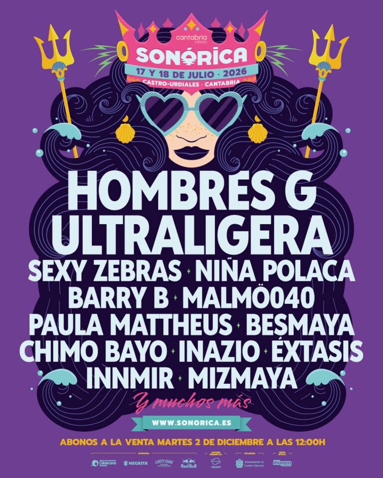 ULTRALIGERA SERÁ EL OTRO CABEZA DE CARTEL DEL FESTIVAL SONÓRICA DE CASTRO URDIALES DEL PRÓXIMO MES DE JULIO