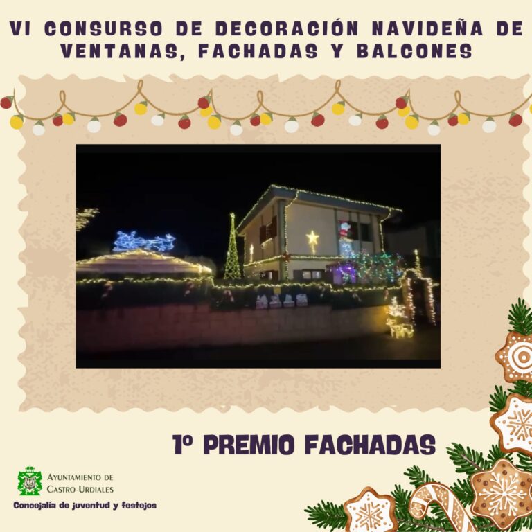 EL AYUNTAMIENTO DE CASTRO URDIALES ANUNCIA LOS GANADORES DEL VI CONCURSO DE DECORACIÓN DE VENTANAS, BALCONES Y FACHADAS